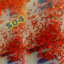 Блиск червона голографічна 1.0 мм.S04 